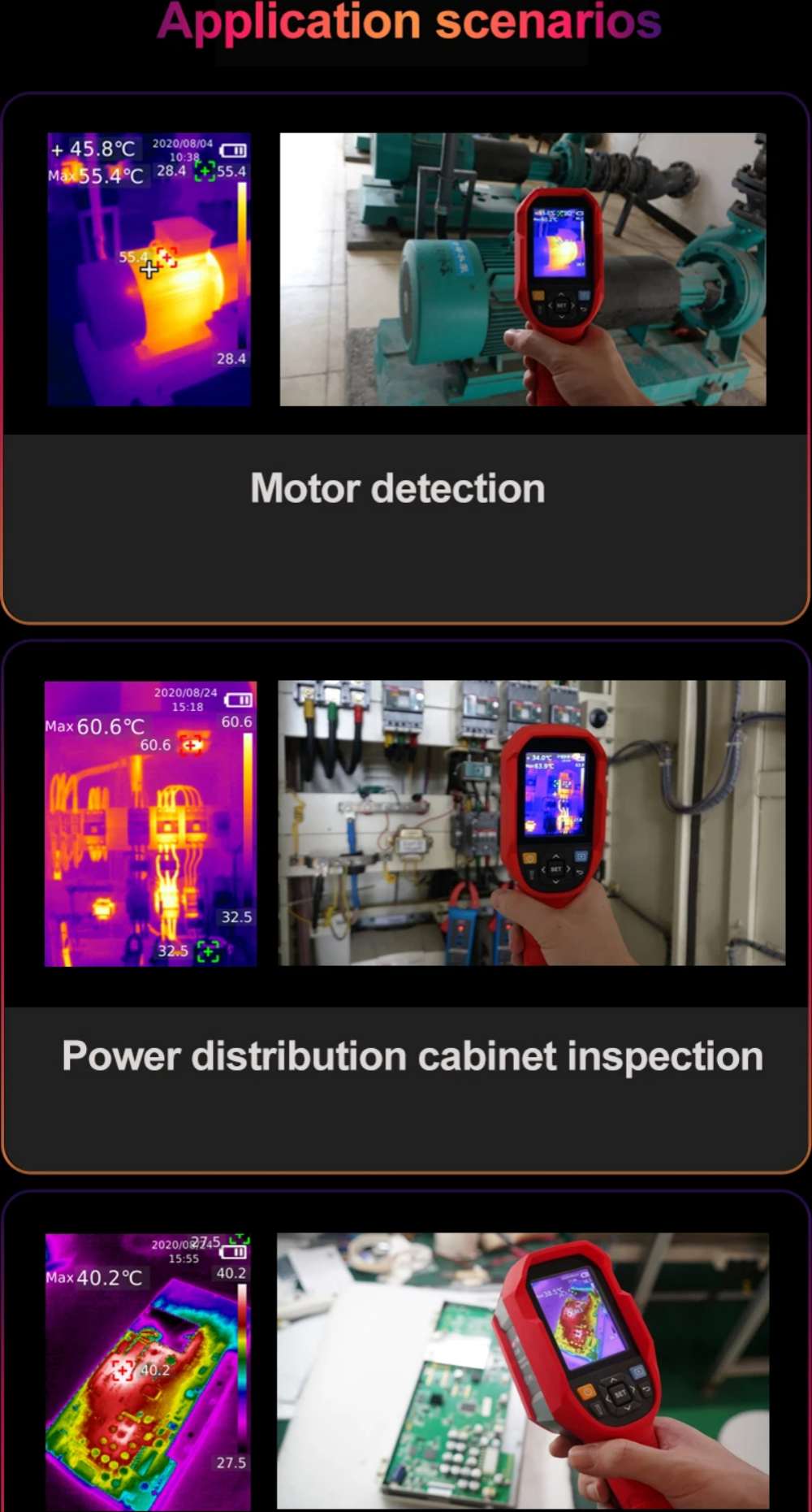 UNI-T thermal imagers