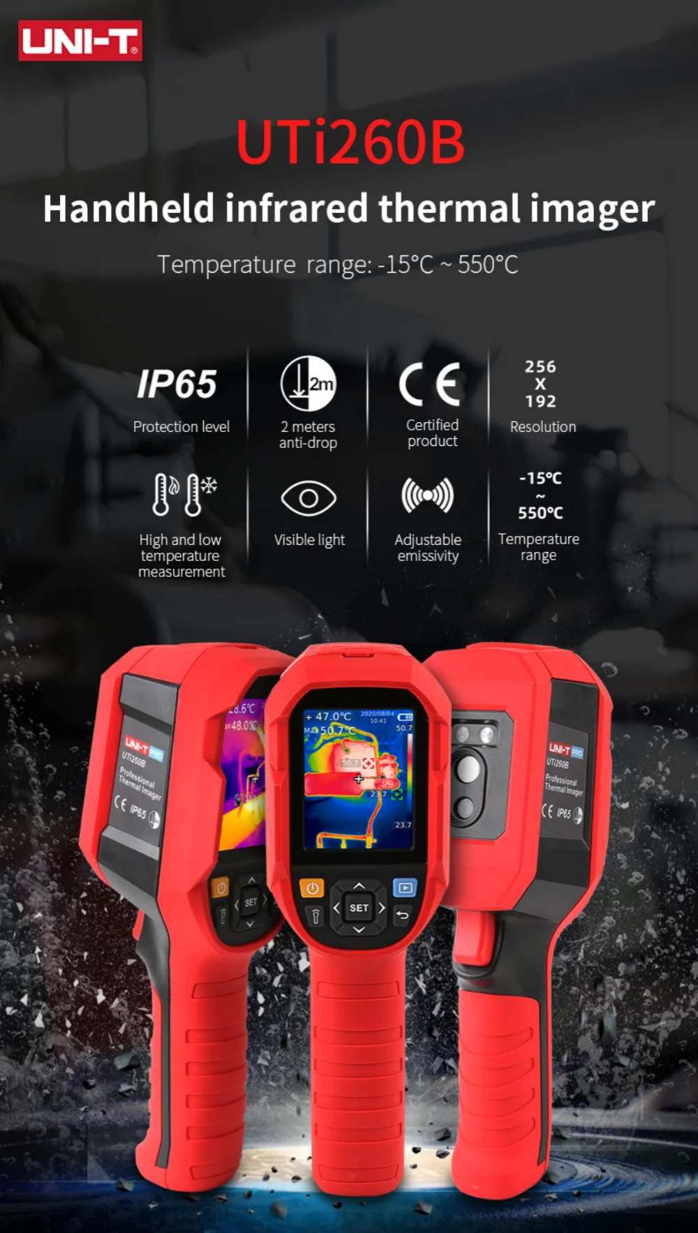 UNI-T UTi260B thermal imager for sale