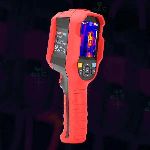 UNI-T UTi260B Thermal Imager Handheld Thermal Imaging Camera Heavy Duty 25Hz IP65 Warterproof alternate view