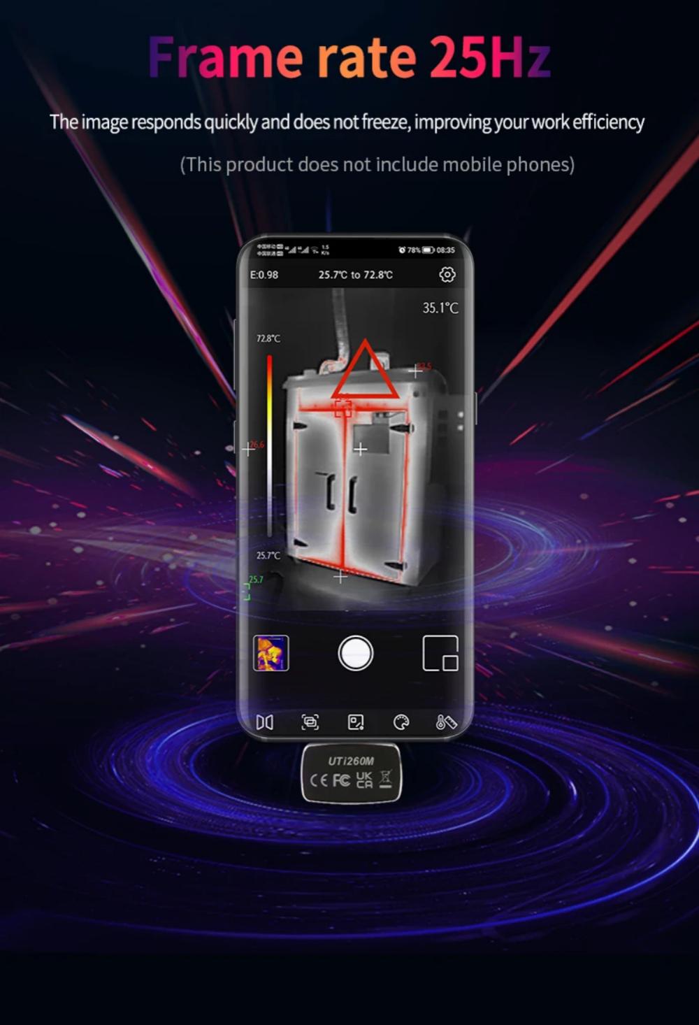 UNI-T UTi260M Thermal Imager specs