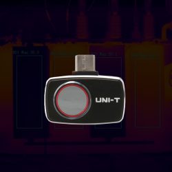 UNI-T UTi260M Thermal Imager Mini Size 256x192px HD  550℃ Range Infrared Thermal Camera for Mobile Phone for PCB, HVAC, Auto Electricity Inspection - Image 2