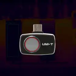 UNI-T UTi260M Thermal Imager Mini Size 256x192px HD  550℃ Range Infrared Thermal Camera for Mobile Phone for PCB, HVAC, Auto Electricity Inspection - Image 2