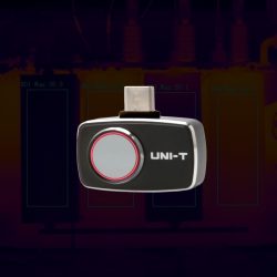 UNI-T UTi260M Thermal Imager Mini Size 256x192px HD  550℃ Range Infrared Thermal Camera for Mobile Phone for PCB, HVAC, Auto Electricity Inspection - Image 3