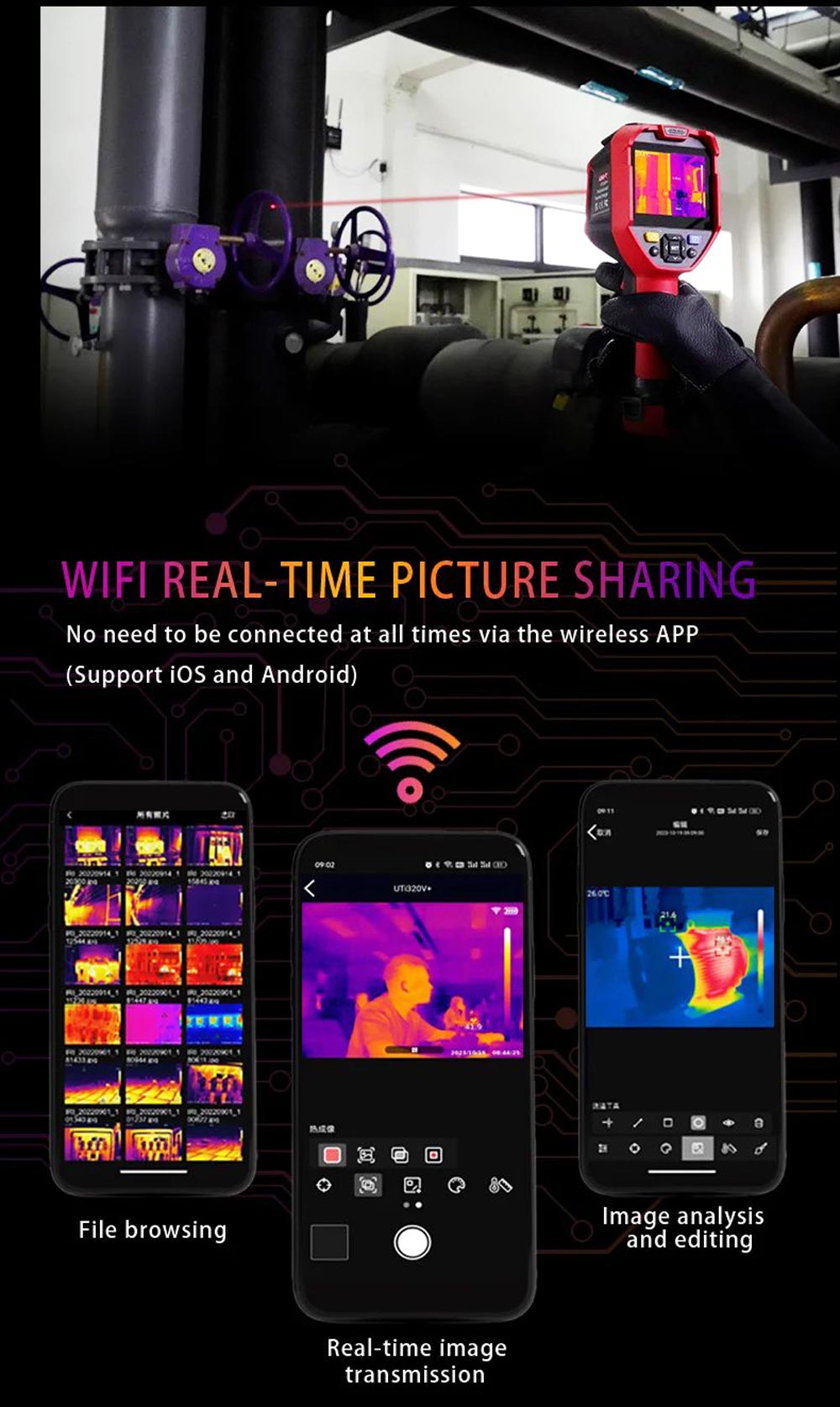 UNI-T thermal imaging camera