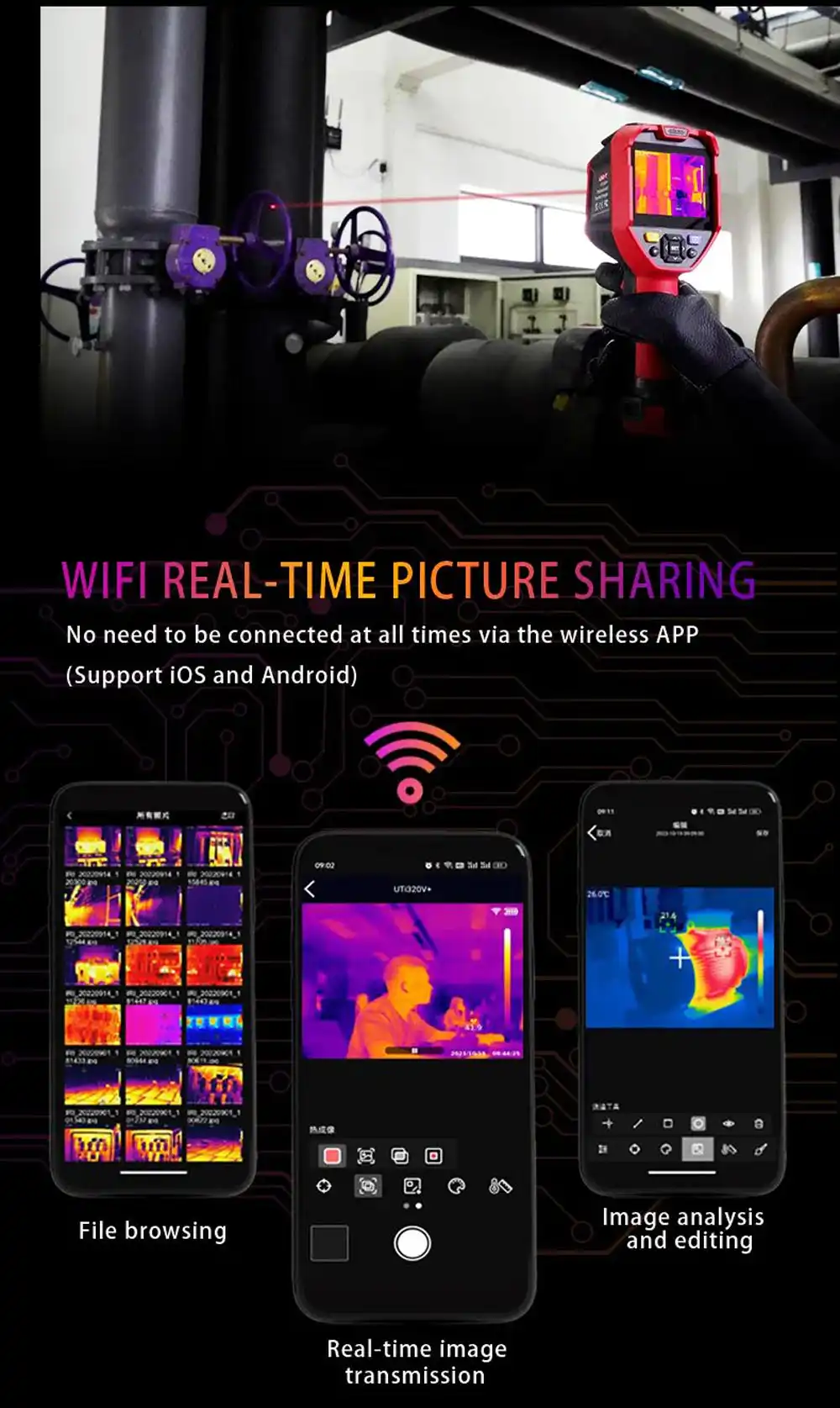 UNI-T thermal imaging camera