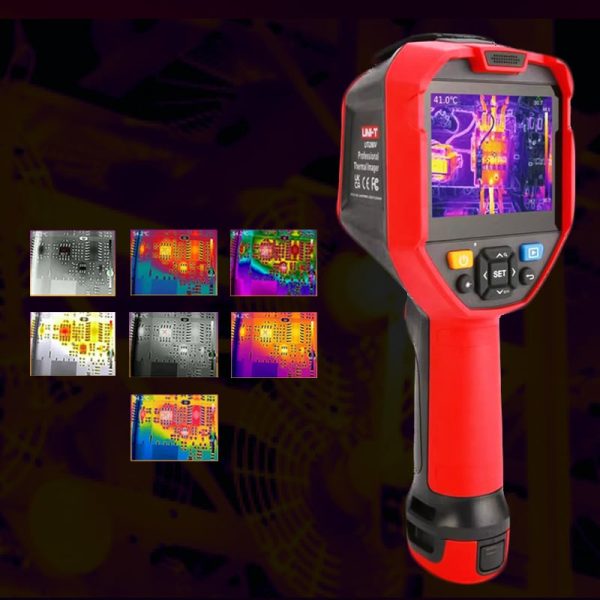 UNI-T UTi260V Thermal Imager Handheld Infrared Thermal Imaging Camera 256x192px 550℃ Range 3.5" LCD Thermo Cam for Industrial Inspection