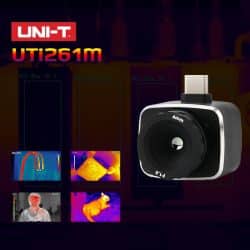 UNI-T UTi261M Thermal Imager Mini Size Portable Infrared Thermal Imaging Camera for Android Type-C Mobile Phone for PCB HVAC Pipe Inspection