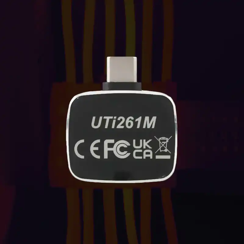 UNI-T UTi261M Thermal Imager Mini Size Portable Infrared Thermal Imaging Camera for Android Type-C Mobile Phone for PCB HVAC Pipe Inspection - Image 5