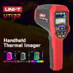 UNI-T UTi32 Thermal Imager High Temp Range -20~1000℃ Handheld Thermal Camera for Motor HVAC Industrial Inspection