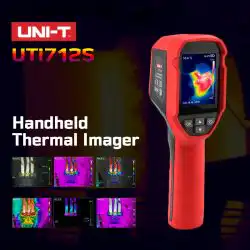 UNI-T UTi712S Thermal Imager Infrared Handheld Thermal Imaging Camera 120×90px 400℃ Range 2.4” TFT Display Thermal