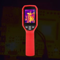 UNI-T UTi716S Thermal Imager Handheld Infrared Thermal Imaging Camera 160x120px 550 ℃ Range IP54 Waterproof Thermal Cam for Home Inspection Heat Loss Water Leakage - Image 3