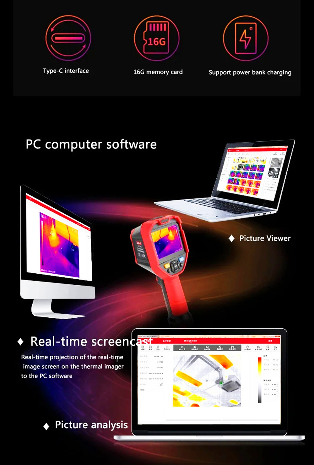 buy UNI-T UTi720E Thermal Imager