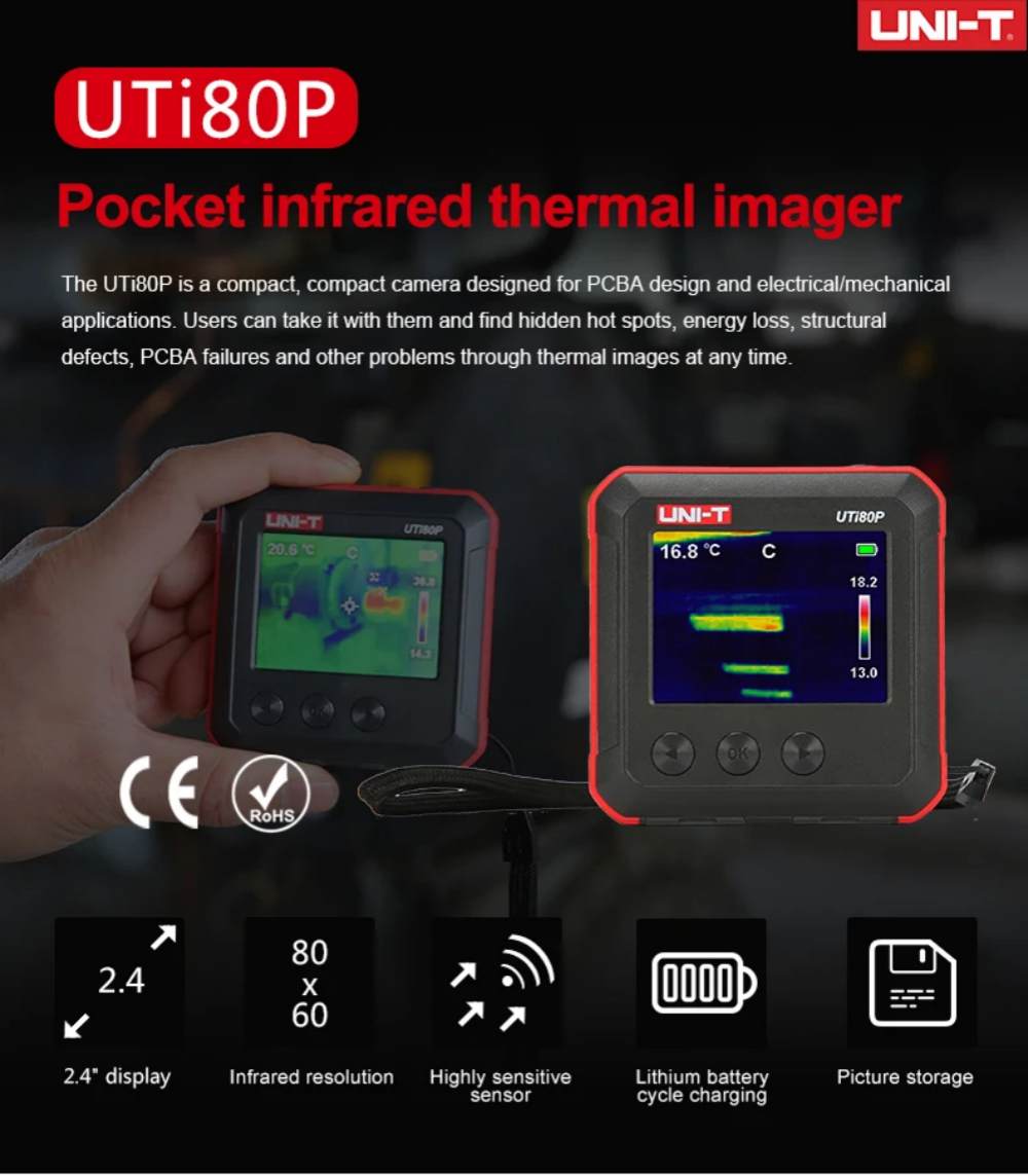 UNI-T UTi80P Thermal Camera specs
