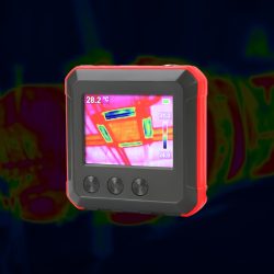 UNI-T UTi80P Thermal Camera Mini Pocket Size Thermal Imaging Camera 80×60px Compact 400℃ Range Industrial Temperature Tester for Floor Heating Detection - Image 2