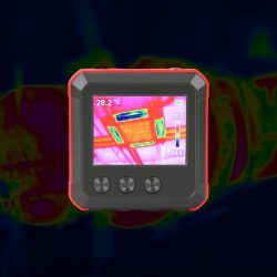 UNI-T UTi80P Thermal Camera Mini Pocket Size Thermal Imaging Camera 80×60px Compact 400℃ Range Industrial Temperature Tester for Floor Heating Detection - Image 6