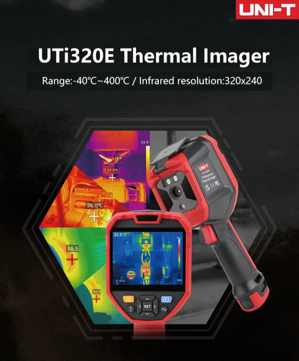 UNI-T UTi320E Thermal Imager specs