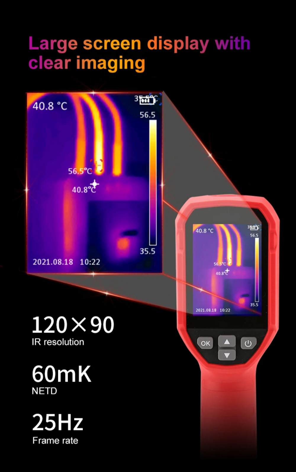 UNI-T UTi712S Thermal Imager specs