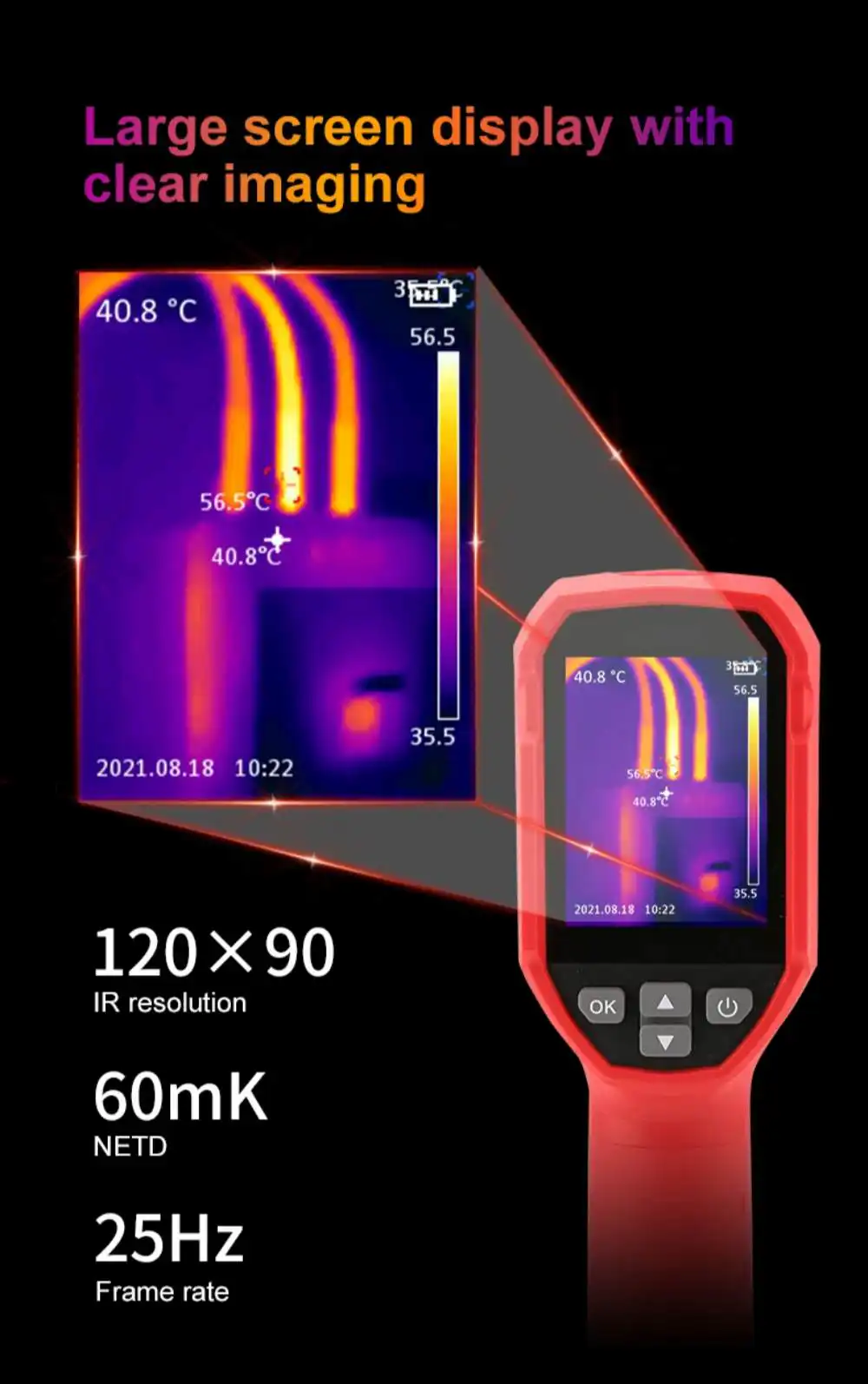 UNI-T UTi712S Thermal Imager specs