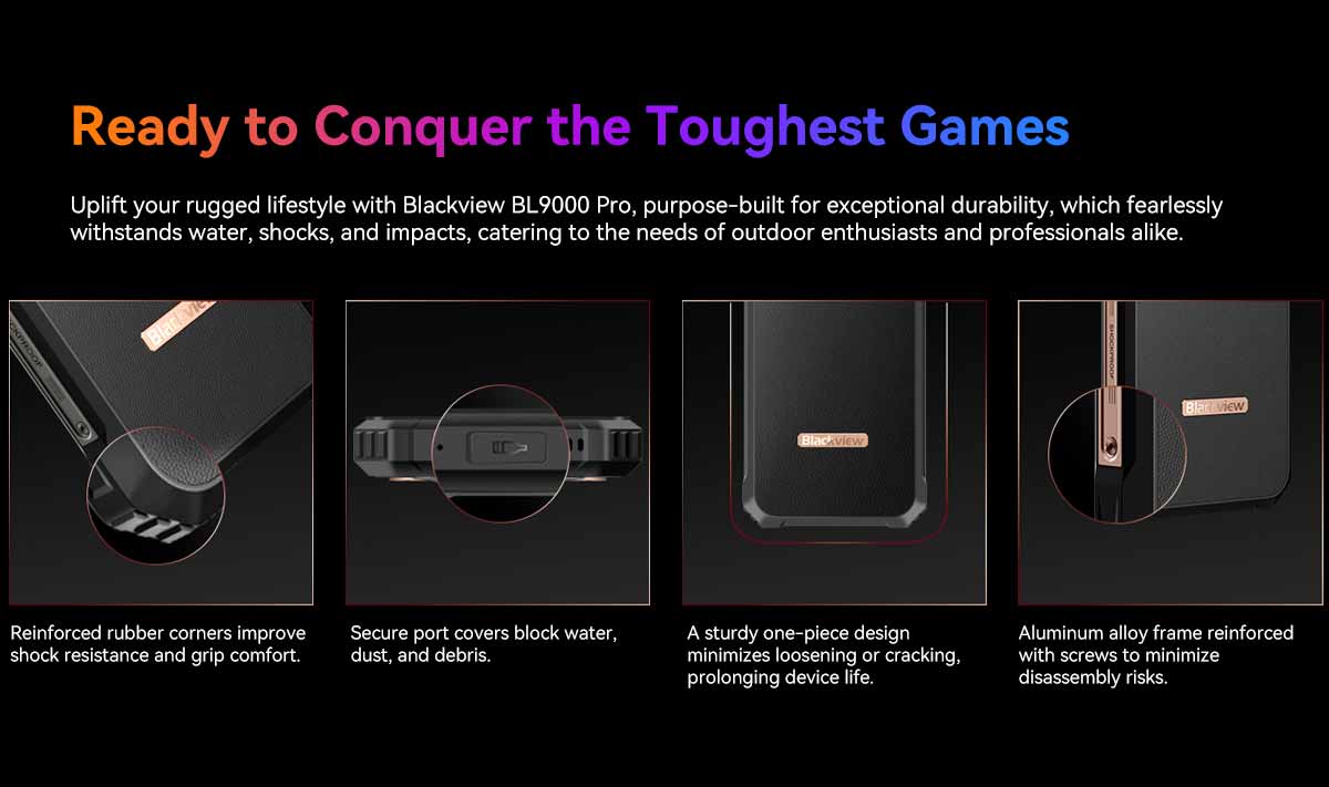 Blackview rugged phones