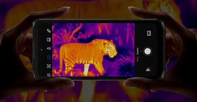 Thermal imaging rugged phones category