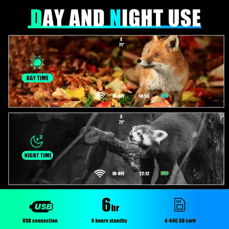 2K 40° FOV Night Vision Monocular Hands Free Head Mounted Wide Angle 4X Digital Zoom 940nm Infrared NVG 300M Range Night Vision Monocle (14) 2K 40° FOV Night Vision Monocular Hands Free Head Mounted Wide Angle 4X Digital Zoom 940nm Infrared NVG 300M Range Night Vision Monocle (14)