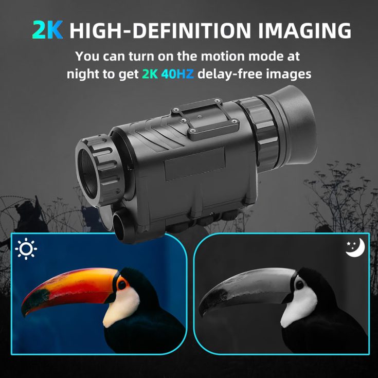 2K 40° FOV Night Vision Monocular Hands Free Head Mounted Wide Angle 4X Digital Zoom 940nm Infrared NVG 300M Range Night Vision Monocle (15) 2K 40° FOV Night Vision Monocular Hands Free Head Mounted Wide Angle 4X Digital Zoom 940nm Infrared NVG 300M Range Night Vision Monocle (15)