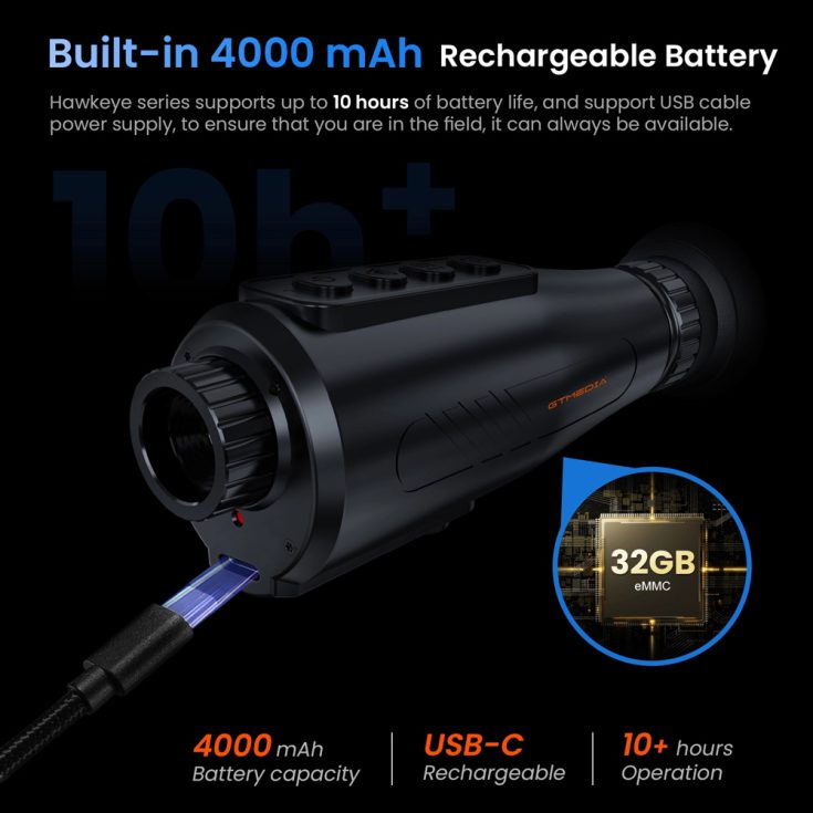 4914ft Long Range Thermal Imaging Monocular High Resolution 384x288px 50Hz 18mm Objective Lens with 32GB Storage 8X Zoom Infrared Thermal Imager Monocular for Wildlife Observation, Hunting ( (25) 4914ft Long Range Thermal Imaging Monocular High Resolution 384x288px 50Hz 18mm Objective Lens with 32GB Storage 8X Zoom Infrared Thermal Imager Monocular for Wildlife Observation, Hunting ( (25)