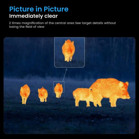 4914ft Long Range Thermal Imaging Monocular High Resolution 384x288px 50Hz 18mm Objective Lens with 32GB Storage 8X Zoom Infrared Thermal Imager Monocular for Wildlife Observation, Hunting ( (26) 4914ft Long Range Thermal Imaging Monocular High Resolution 384x288px 50Hz 18mm Objective Lens with 32GB Storage 8X Zoom Infrared Thermal Imager Monocular for Wildlife Observation, Hunting ( (26)