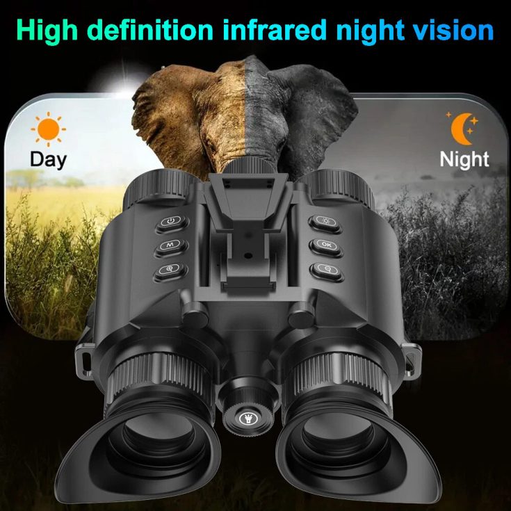 4K UHD 8x Digital Zoom 600M Long Range Hands Free Infrared Night Vision Goggles Tactical Lights NVG for Night Hunting (10) 4K UHD 8x Digital Zoom 600M Long Range Hands Free Infrared Night Vision Goggles Tactical Lights NVG for Night Hunting (10)