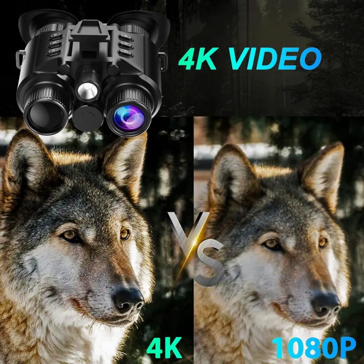 4K UHD 8x Digital Zoom 600M Long Range Hands Free Infrared Night Vision Goggles Tactical Lights NVG for Night Hunting (12) 4K UHD 8x Digital Zoom 600M Long Range Hands Free Infrared Night Vision Goggles Tactical Lights NVG for Night Hunting (12)