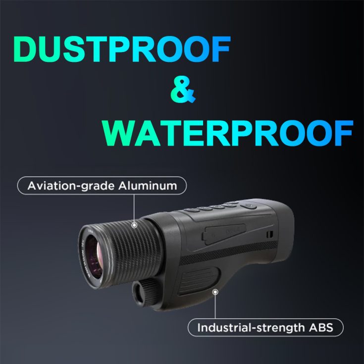 Camleon100 True Full Color Night Vision Monocular 800M Range 6000mAh 10X Digital Zoom 1080P HD Portable NV Monocular for Hunting (9)