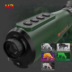High Resolution 384x288px Thermal Imaging Monocular IR Handheld Night Vision Monocular 15mm Lens IP66 Waterproof 4000mAh Battery  Thermo Monocle for Hunting, Wildlife Watching - Image 2