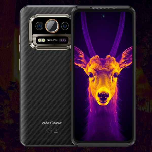 Ulefone Armor 25T Pro 5G Rugged Phone, Thermal Imaging 64MP+50MP Camera,6.78" FHD+ 120Hz Corning Gorilla Screen