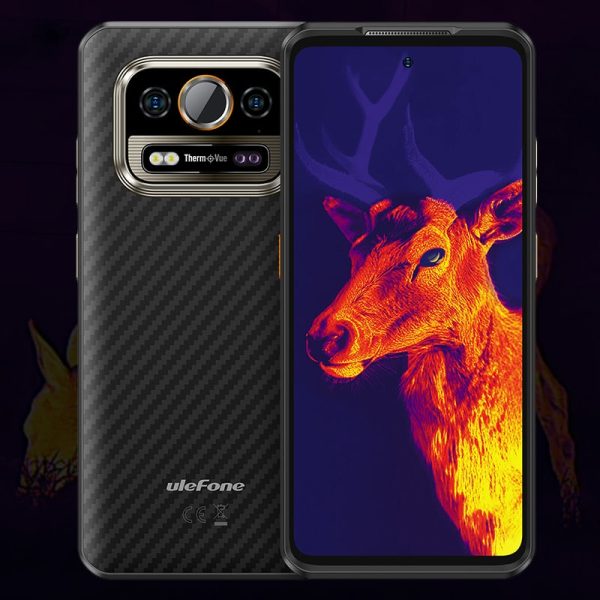 Ulefone Armor 25T 4G Rugged Phone, Thermal Imaging 64MP+50MP Camera, 6.78" FHD+ 120Hz Corning Gorilla Screen