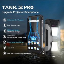 8849 Tank 2 Pro Global Rugged Phone with 6.79" 2.4K 120Hz Display Up to 24(12+12)+512GB 23800mAh Battery 120W Fast Charger 100 Lumens DLP Projector - Image 2