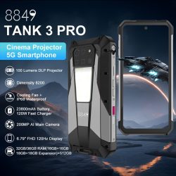 8849 Tank 3 Pro 6.79" FHD+ 120Hz Up to 36(18+18)+512GB 23800mAh 120W 200MP Dimensity 8200 5G Night Vision Rugged Phone with 100 Lumens 120Hz DLP Projector - Image 2