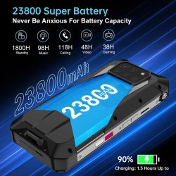 8849 Tank 3 Pro 6.79" FHD+ 120Hz Up to 36(18+18)+512GB 23800mAh 120W 200MP Dimensity 8200 5G Night Vision Rugged Phone with 100 Lumens 120Hz DLP Projector - Image 6