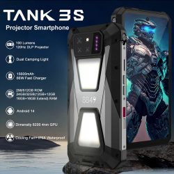 8849 Tank 3S 5G Global Rugged Phone with 6.79-inch 120HZ Display Up to 32(16+16)+512GB 15600mAh Large Battery 120Hz DLP Projector 64MP Night Vision Camera - Image 2
