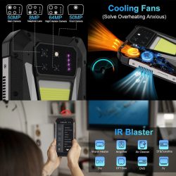 8849 Tank 3S 5G Global Rugged Phone with 6.79-inch 120HZ Display Up to 32(16+16)+512GB 15600mAh Large Battery 120Hz DLP Projector 64MP Night Vision Camera - Image 5