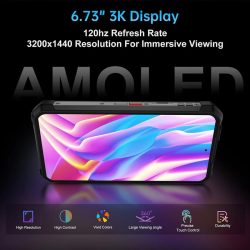 8849 Tank 4 Pro 5G Rugged Phone with 6.73" AMOLED Display Up to 36(18+18)GB+1TB 11600mAh 120W Dimensity 8300 720P Projector 64MP Night Vision Camera - Image 5