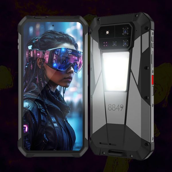 8849 Tank 4 Pro 5G Rugged Phone with 6.73" AMOLED Display Up to 36(18+18)GB+1TB 11600mAh 120W Dimensity 8300 720P Projector 64MP Night Vision Camera