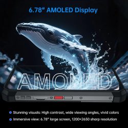 8849 Tank 4 5G Global Rugged Phone with 6.78" AMOLED Display 24(12+12)+512GB 100-Lumen 720p DLP Projector 11,600mAh 66W 64MP Night Vision Camera - Image 5