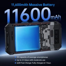 8849 Tank 4 5G Global Rugged Phone with 6.78" AMOLED Display 24(12+12)+512GB 100-Lumen 720p DLP Projector 11,600mAh 66W 64MP Night Vision Camera - Image 7