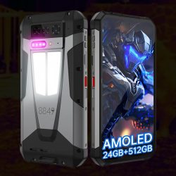 8849 Tank 4 5G Global Rugged Phone with 6.78" AMOLED Display 24(12+12)+512GB 100-Lumen 720p DLP Projector 11,600mAh 66W 64MP Night Vision Camera