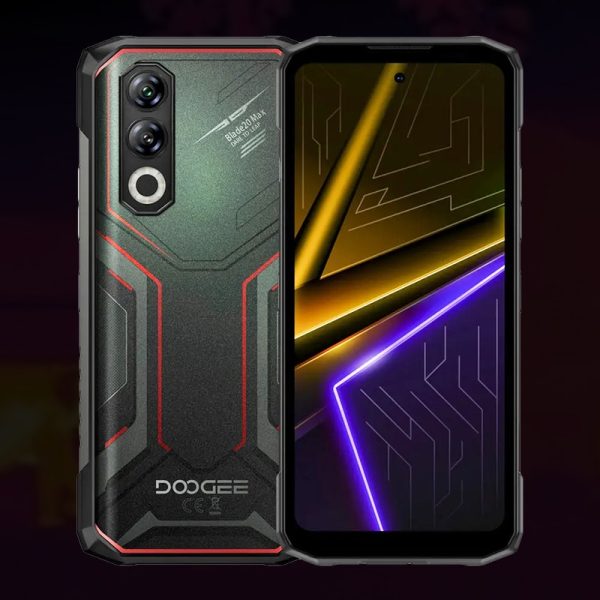 DOOGEE Blade 20 Max 6.6 Inch IPS 120Hz Display Up to 36GB+1TB 11800mAh 64MP Main Camera Android 15 AI Night Vision Rugged Phone