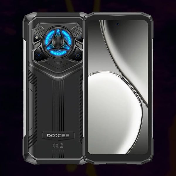 DOOGEE Blade 20 Play 6.6" 90Hz Up to 32+256GB 10300mAh Battery 125dB Thunder Speaker with Light Android 15 5G AI Night Vision Rugged Phone