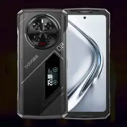 DOOGEE V40 Pro 6.78" 120Hz +1.47" Rear Display 200MP Main Camera Up to 36(16+20)+512GB 8680mAh Large Battery Android 14 5G Night Vision Rugged Phone