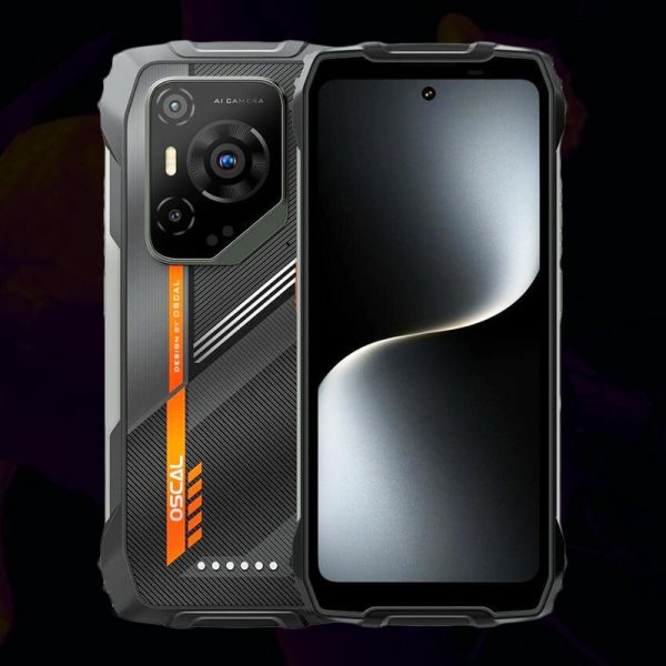 OSCAL PILOT 3 Rugged Phone 6.78" 2.4K 120Hz Display 7500mAh 33W 50MP 5G AI Night Vision Android 15 Rugged Smartphone