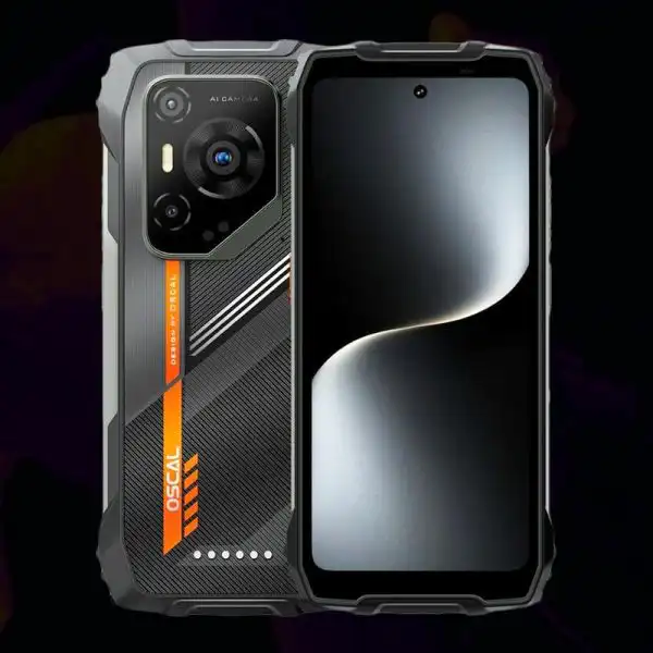 OSCAL PILOT 3 Rugged Phone 6.78" 2.4K 120Hz Display 7500mAh 33W 50MP 5G AI Night Vision Android 15 Rugged Smartphone
