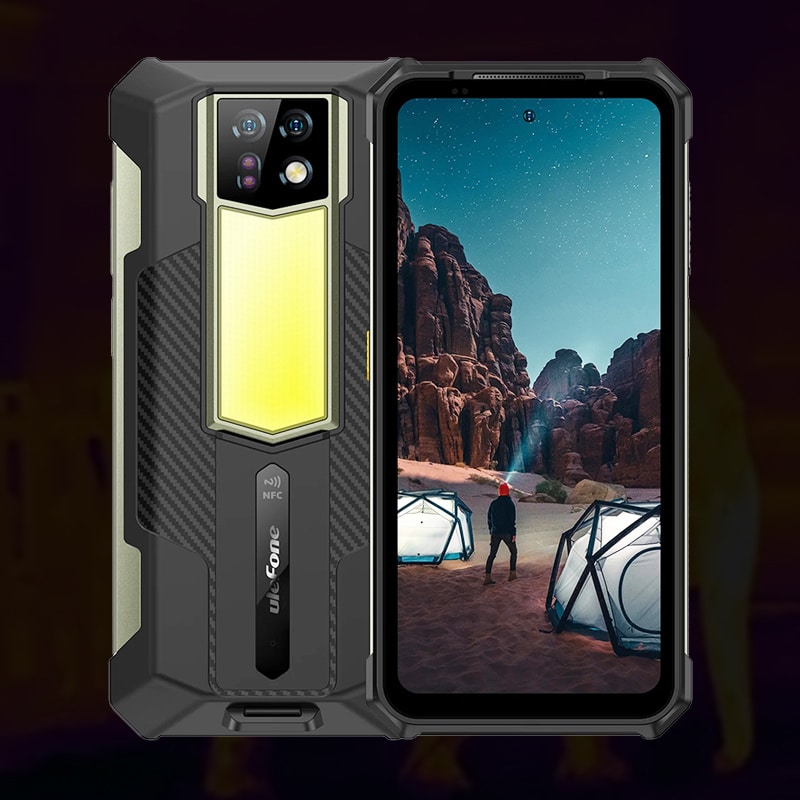 Ulefone Armor 24 Rugged Phone-Thermal Imaging (32) Ulefone Armor 24 Up to 24+256GB 6.78" FHD+ 120Hz 22000mAh Dual IR LEDs 64MP Night Vision Global Rugged Phone with Versatile Light - Image 1